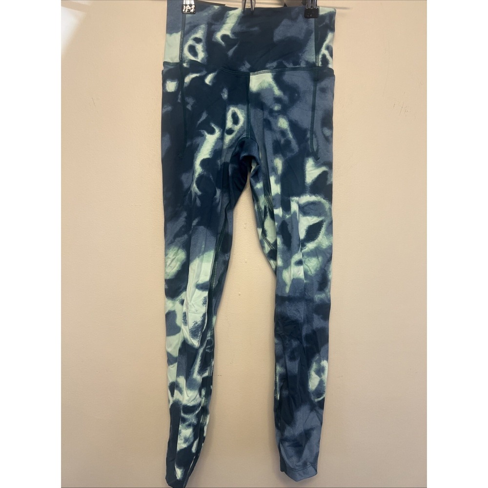 Under Armour women's fitted leggings, XS, blue NWT High-rise